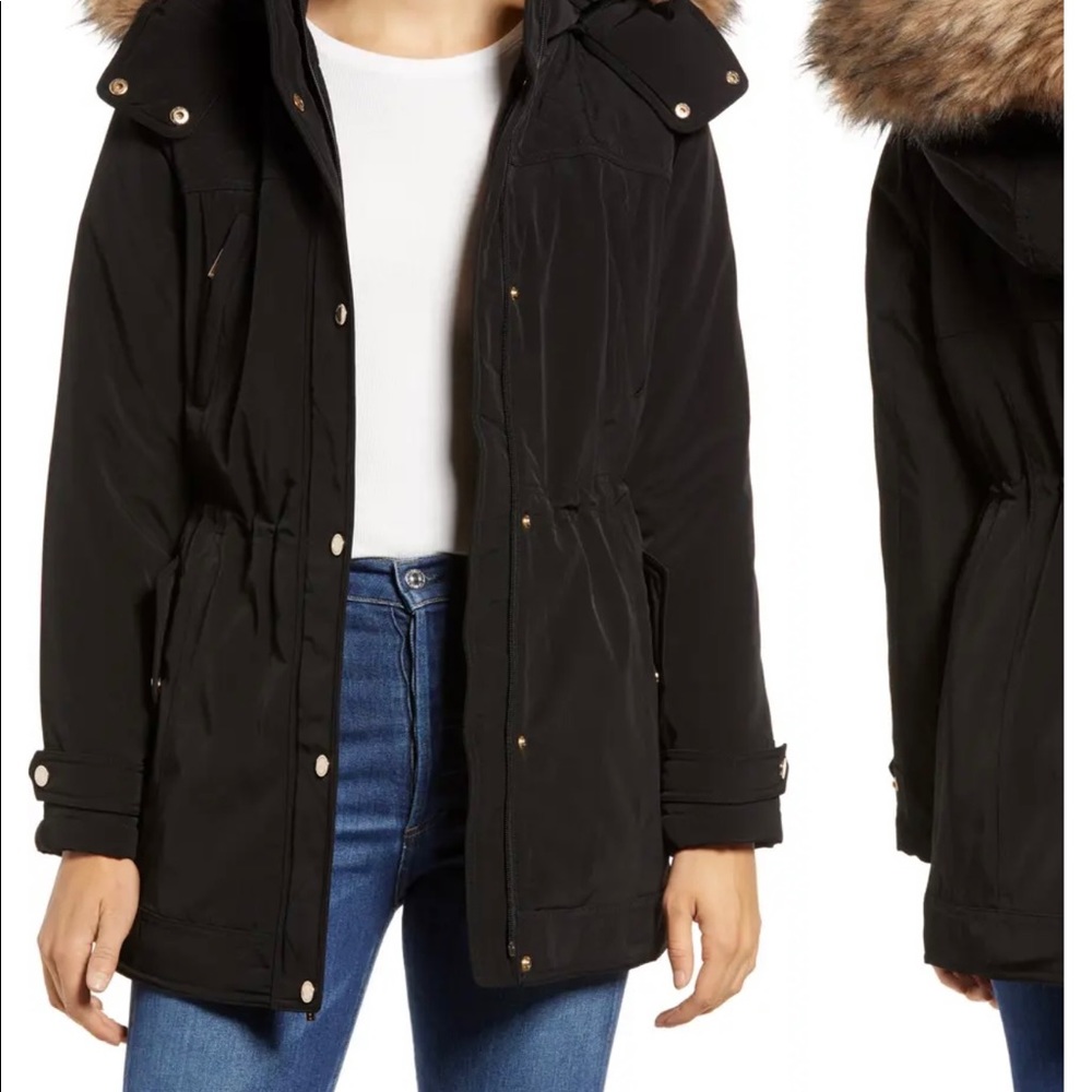 Nordstrom Gallery faux fur parka